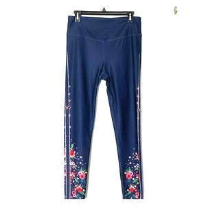 Kyodan Shiny Floral Leggings